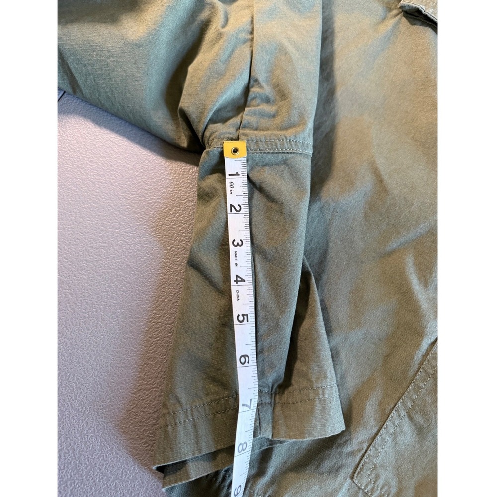 Columbia Cargo Shorts Mens 50 Olive Green Regular Fit Cotton Outdoor Hiking 8" - Picture 10 of 10